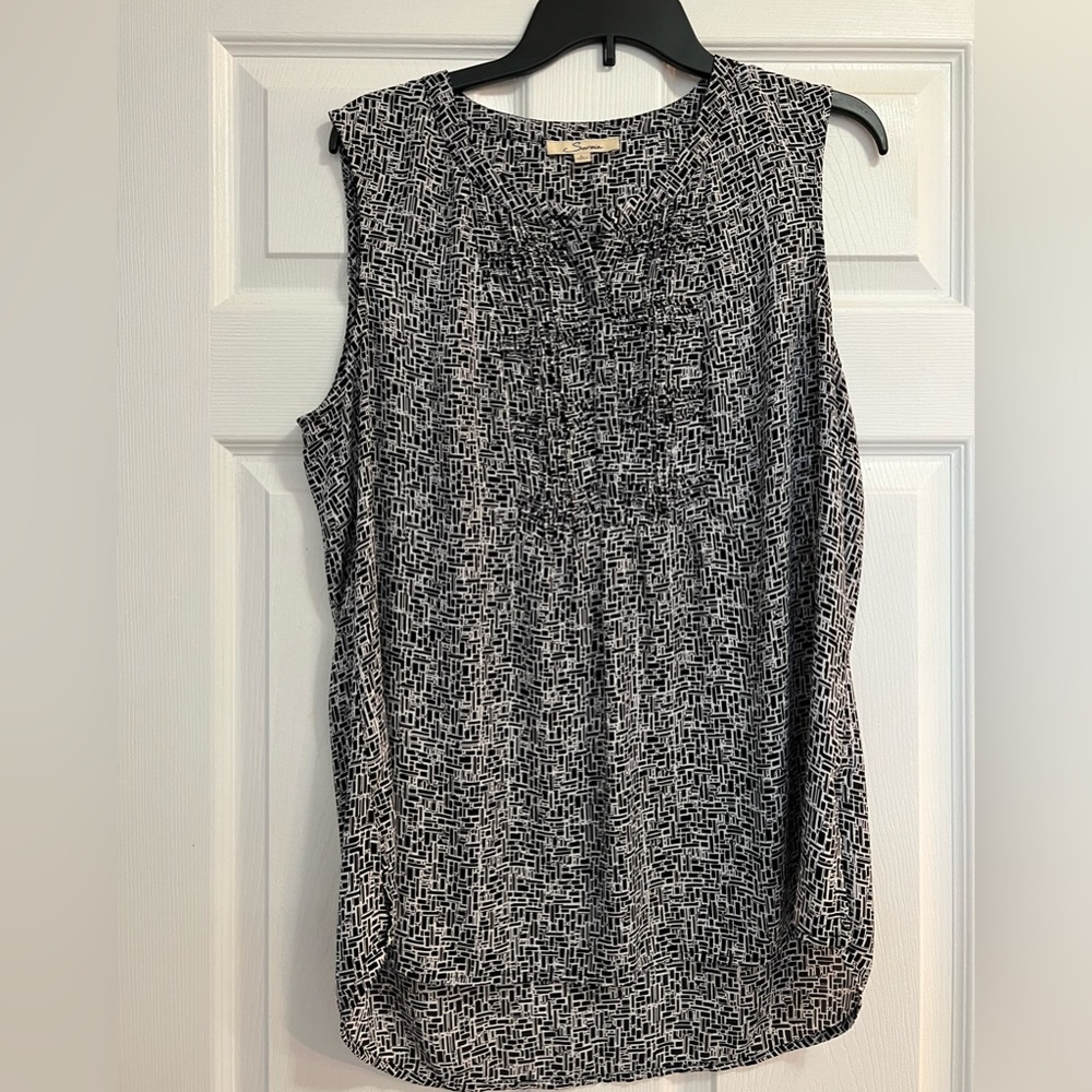 Women’s Large Serein Audrianah Pleat Detail Blouse